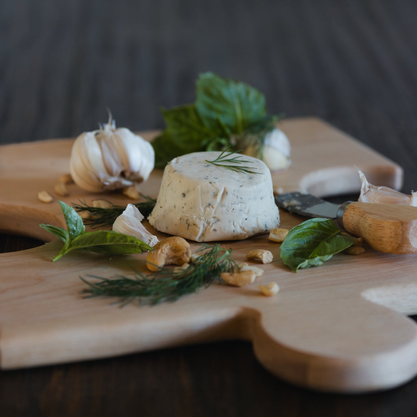 Herb and Garlic Brie